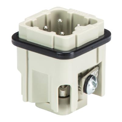 73-310-0353-0 Wieland Male Insert, 10A, Male, 73 Series, 3 Contacts