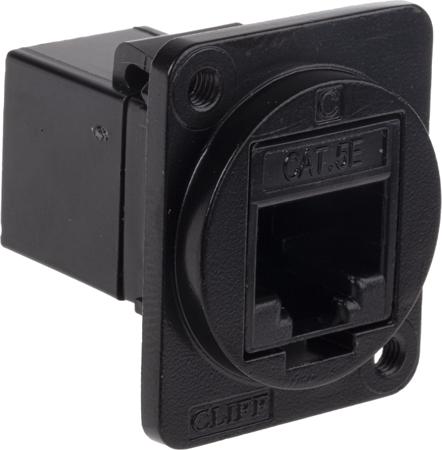 175-0143 RS Pro CP3, 1 Way Straight Panel Mount RJ45 Connector Female