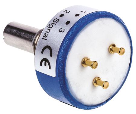 357B2503MAB251S22 Vishay 357 Series Conductive Plastic Potentiometer with a 6.35 mm Dia. Shaft, 50kΩ, ±20%, 1W, ±600ppm/°C