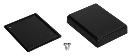 192-0790 RS PRO ABS Enclosure, IP53, 76.5 x 59.4 x 18.1mm Black