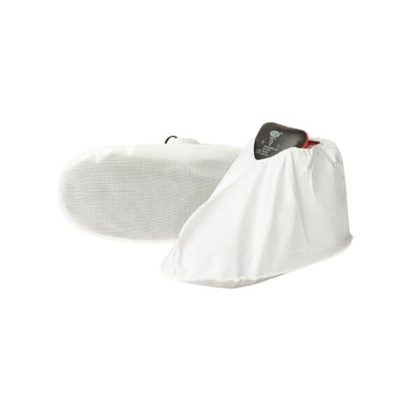 98710 Kimberly Clark White Anti-Slip Disposable Shoe Cover, M to L, 20 pack, For Use In Food, Industrial