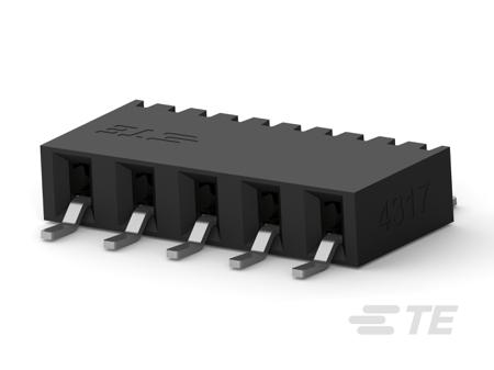 2307727-5 TE Connectivity AMPMODU Series Horizontal Board PCB Header, 5 Contact(s), 2 mm Pitch, 1 Row, Unshrouded