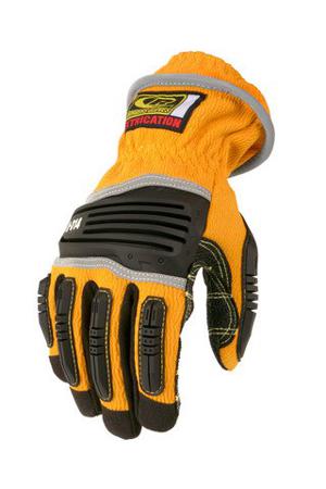 314-11 Ansell Ringers R-314 Black Polyester Cut Resistant, Impact Protection Gloves, Size 11, Kevlar Coating