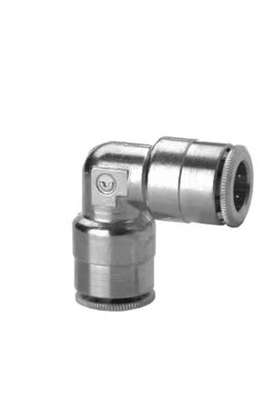 6550-10 Camozzi 6550 Series Push-in Fitting, Push In 10 mm to Push In 10 mm, Tube-to-Tube Connection Style, 6550 10