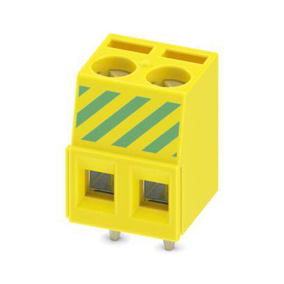 1706358 Phoenix Contact PCB Terminal Block, 2-Contact, 5.08mm Pitch, Wave Soldering, 1-Row, Plug In, Screw Termination
