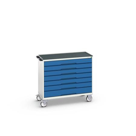 16927058-11 Bott, 7 Drawer Sheet Steel Floor Standing Cabinet, 1050 x 550 x 965mm