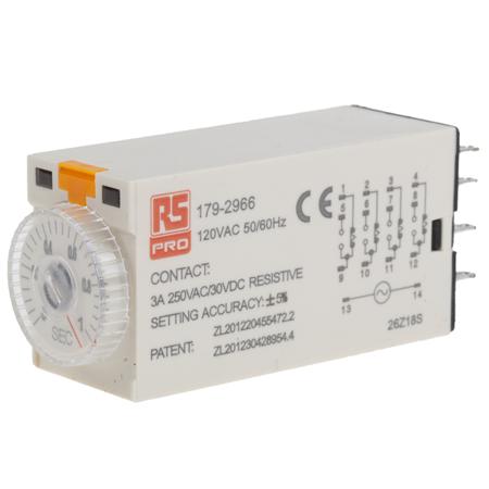 179-2966 Analogue Time Relay. 14 pin 4PCO