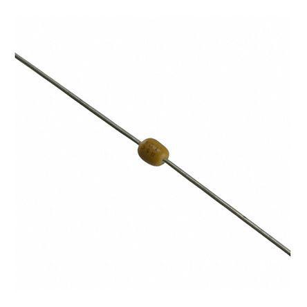 SA105C103JAR EPCOS 10nF Multilayer Ceramic Capacitor MLCC 50V dc ±5% X7R Dielectric SA10 Axial, Max. Temp. +125°C