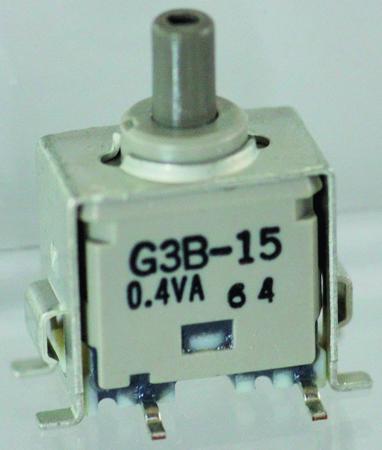G3B-15AP Single Pole Double Throw (SPDT) Momentary Push Button Switch, PCB