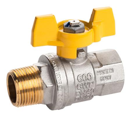 733-5293 RS Pro High Pressure Ball Valve Brass 1/2 in BSPP 2 Way