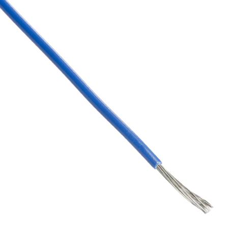 7055 BL005 Alpha Wire Hook-up Wire PVC Series Blue 0.33 mm² Hook Up Wire, 22 AWG, 7/0.25 mm, 30m, PVC Insulation,