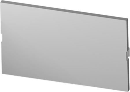 P05040201P.BL Italtronic Grey Polycarbonate Front Panel, for Use with Modulbox XTS
