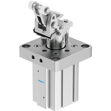DFST-63-30-Y4-A-S-G2 Festo Pneumatic Compact Cylinder - , 63mm Bore, 30mm Stroke, DFST Series, Double Acting