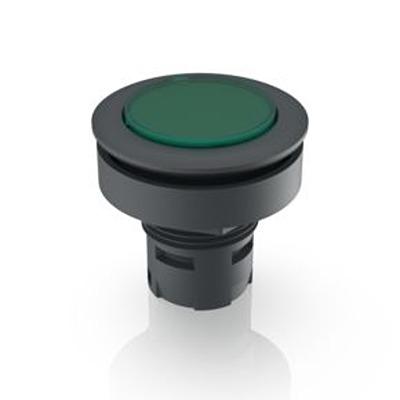1.65.126.001/1500 RAFI Green Push Button Lamp for Use with Push Button