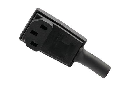 PX0588 Bulgin C13 Right Angle Cable Mount IEC Connector Socket, 10A, 250 V