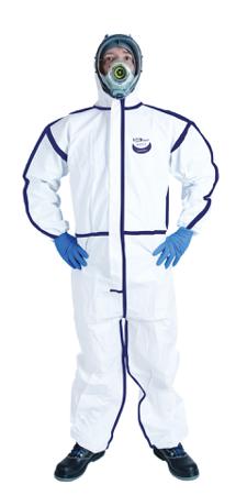 WL-B-05 Medicom White Coverall, XXL