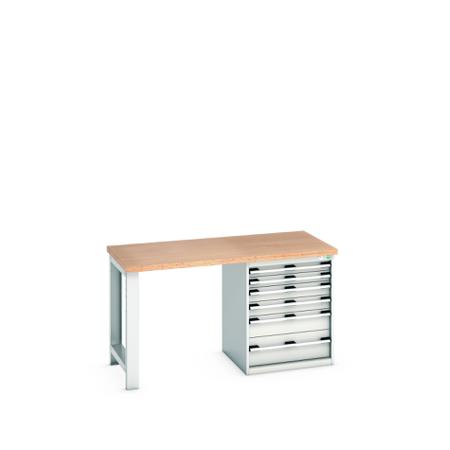 41003139-16V Bott 41003139.16V Sheet Steel Workbench, 840mm x 750mm x 1500mm