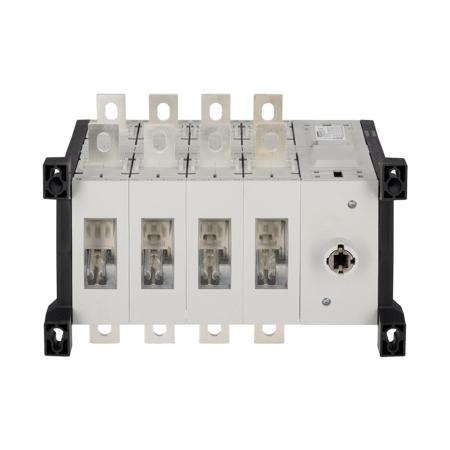 GLC0400T4C1 Lovato 4P Pole Screw Mount Changeover Switch - 400A Maximum Current, 400kW Power Rating