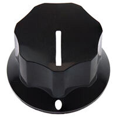 ACCKPS2015NLR14 Vishay 20mm Black Potentiometer Knob for 1/4in Shaft Screw Fix,