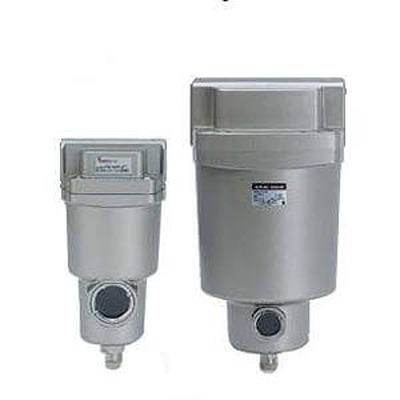 AMH250C-F02 SMC 500 L/min G 1/4 Mist Separator, 0.01μm filtration, 0.5bar to 10 bar