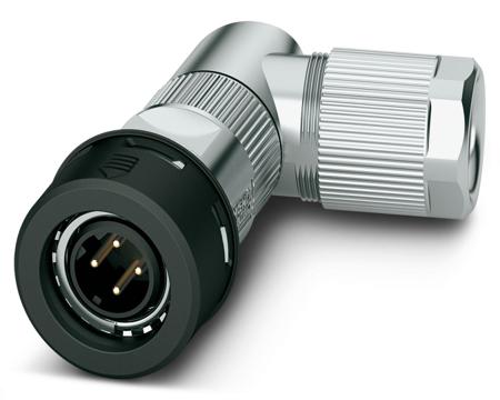 1021831 Phoenix Contact Circular Connector, 4 Contacts, Cable, M12 Connector, Plug, IP65, IP67, SACC Series