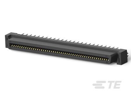 1-1734101-0 TE Connectivity CHAMP Series Vertical Board Mount PCB Header, 100-Contact, 1.27mm Pitch, Solder, Through Hole