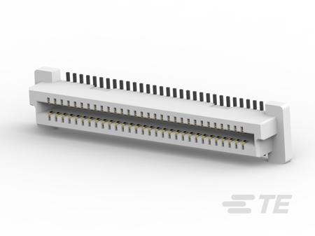 5177985-2 TE Connectivity 51779 Series Vertical Board Mount PCB Socket, 60-Contact, 0.8mm Pitch, Surface Mount Termination