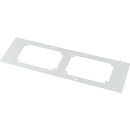 112914 AFP-3-CS Eaton 1129 Series RAL 7035 Steel Base Plate, 5mm H, 300mm W, 175mm L for Use with Enclosure