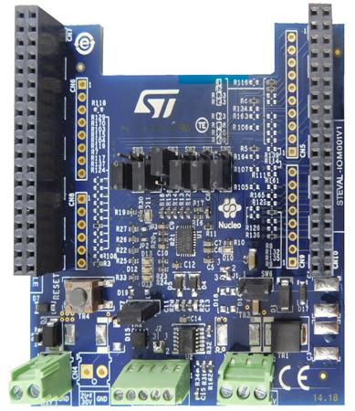 STEVAL-IOM001V1 STMicroelectronics IO-Link master evaluation board L6360 Evaluation Board for STM32 Nucleo