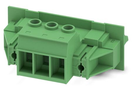 1703784 Phoenix Contact DFK-IPC Series IDC Connector, 3-Contact, 10.16mm Pitch, Screw Termination