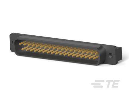 208009-1 TE Connectivity AMPLIMITE 37 Way Board Mount D-sub Connector Plug, 2.74mm Pitch, with Screw Holes