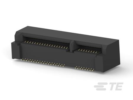1759547-1 TE Connectivity Mini PCI Express Series Female Edge Connector, 52-Contacts, 0.8mm Pitch, 52-Row