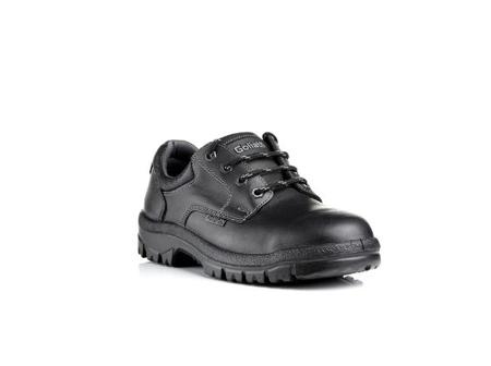 SDR16SI-11 Goliath SDR16SI Unisex Black Stainless Steel Toe Capped Safety Shoes, UK 11, EU 46