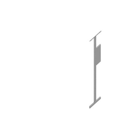 8PQ3000-3BA51 Siemens 8PQ Series Grey Steel Front Panel, 800mm D, for Use with Busbar Top