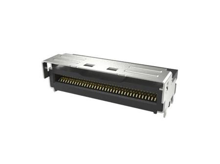 G42R12352HR Amphenol Communications Solutions Right Angle Edge Connector, 74-Contacts, 0.6mm Pitch