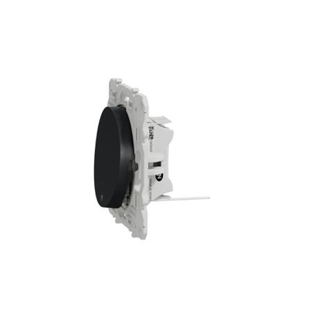 S540263 Schneider Electric Anthracite Rocker Switch, 2 Way, 1 Gang, Odace