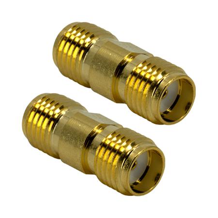 ADAPT-SMAF-SMAF Siretta Straight SMA Connector SMA Jack to SMA Jack