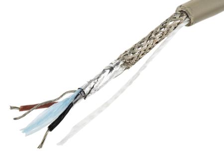B951024 GE321 Alpha Wire ProTekt Series Data Cable, 2 Cores, 0.09 mm², Screened, 28 AWG, 50m, Screened Shield