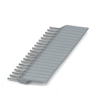 3240543 Phoenix Contact, 75-8 GY, AI-WM 0 Insulated Ferrule, 8mm Pin Length, 1.6mm Pin Diameter, Grey