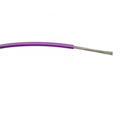 267-5841 Purple 1 mm² Hook Up Wire, 32/0.2 mm, 100m, PVC Insulation