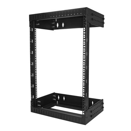 RK15WALLOA StarTech.com Black 15U Steel Server Rack , with 2-Post Frame