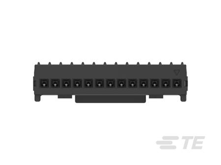 1-2355088-3 MICRO CT Series Straight Cable Mount, IDC PCB Socket, 13-Contact, 1-Row, 1.2mm Pitch, IDC Termination