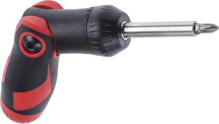 MDRT908 Teng Tools 1/4 in Hexagon Nut Spinner Ratchet Screwdriver, 172 mm length Steel