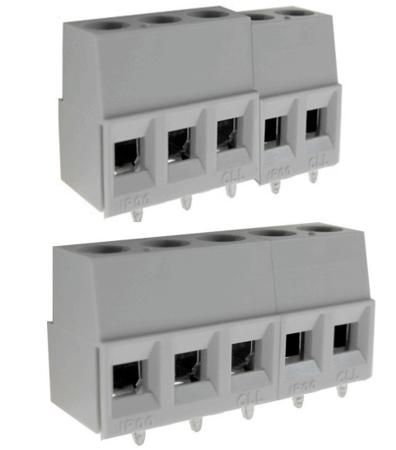 CTB0109/3 CAMDENBOSS CTB Series PCB Terminal Block, 3-Way, 24A, 2.5 mm² Wire, Clamp Termination