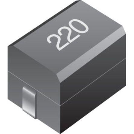 CC453232A-331KL Bourns, CC453232A, 1812 (4532M) Multilayer Surface Mount Inductor with a Ferrite Core, 330 μH ±10% 90mA Idc Q:30