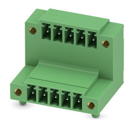 1830130 Phoenix Contact, 3.81mm Pitch, MCD 1.5/ 5-GF-3.81, 5 Way, Pluggable Terminal Block, Header, Solder Termination,