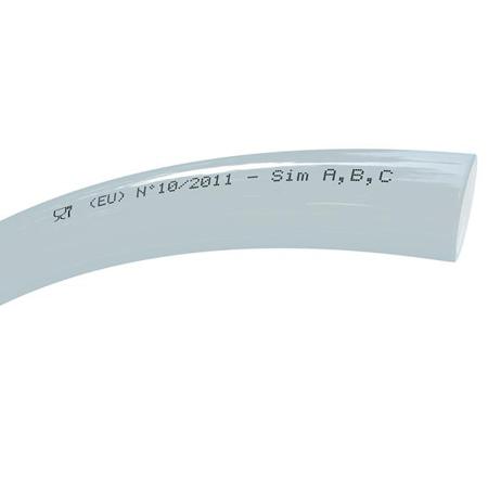 069286 TRICOFLEX CRISTAL PVC, Hose Pipe, 6mm ID, 9mm OD, Clear, 50m