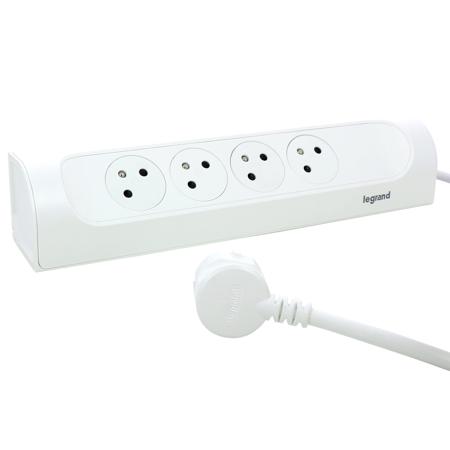 049404 Legrand 1m 4 Socket Type E - French Extension Lead