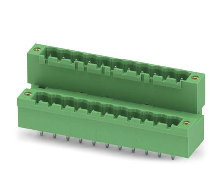 1846179 Phoenix Contact, 5.0mm Pitch, MDSTBV 2.5/11-GF, 11 Way, Pluggable Terminal Block, Header, Solder Termination,
