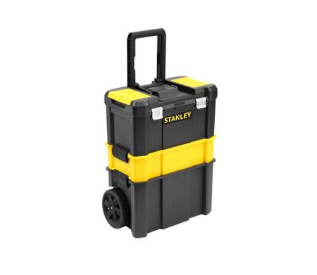 STST1-80151 Stanley Metal, Plastic Tool Box 2 Wheels, 47.5 x 63 x 47.5cm